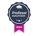 Profesor cualificado badget